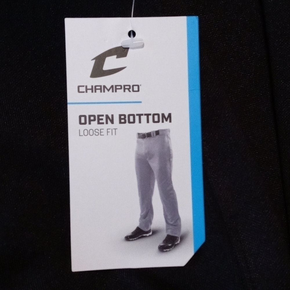 Youth large champro baseball open bottem pants